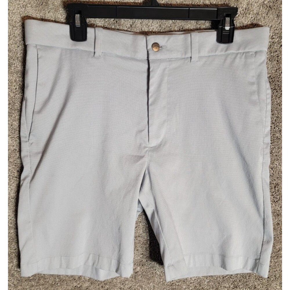 Calloway Men's Opti Dri Light Gray Golf Shorts Size 34